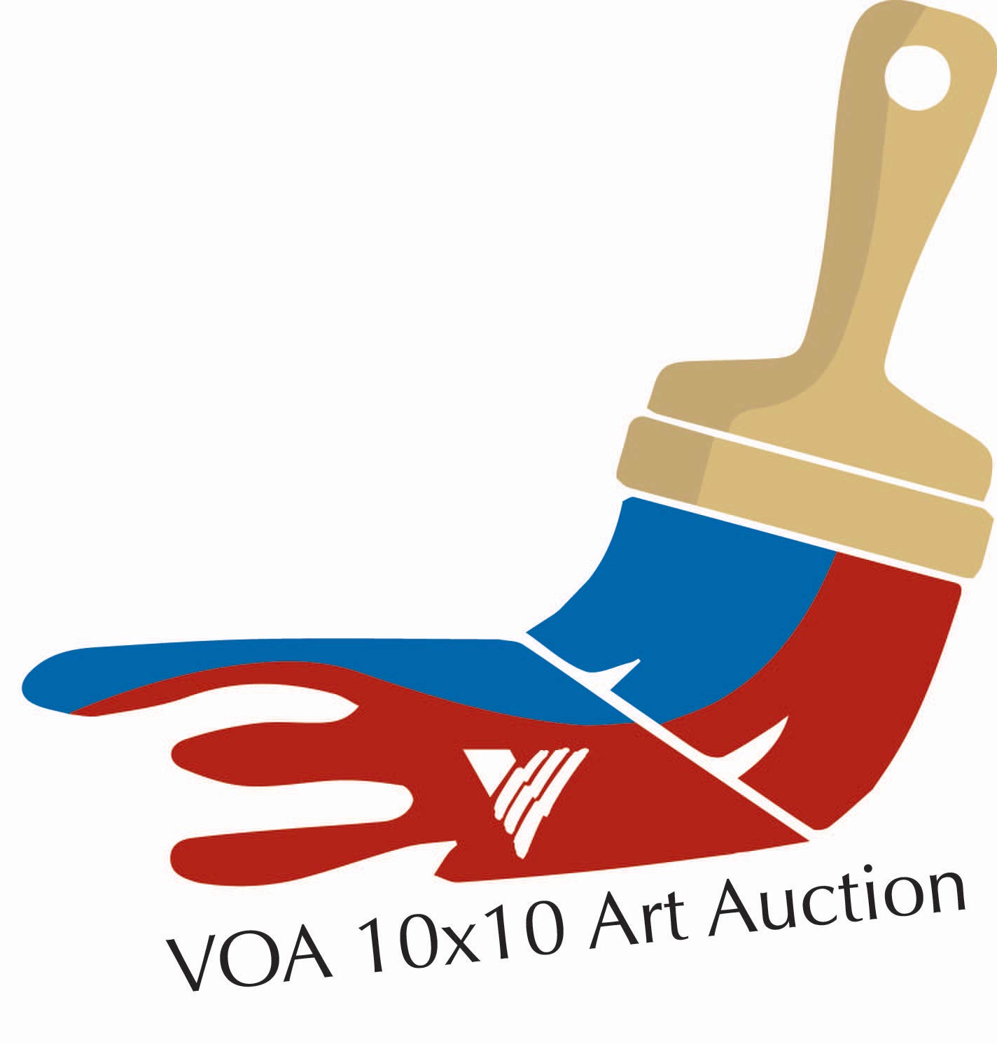 10x10 Art Auction Logo